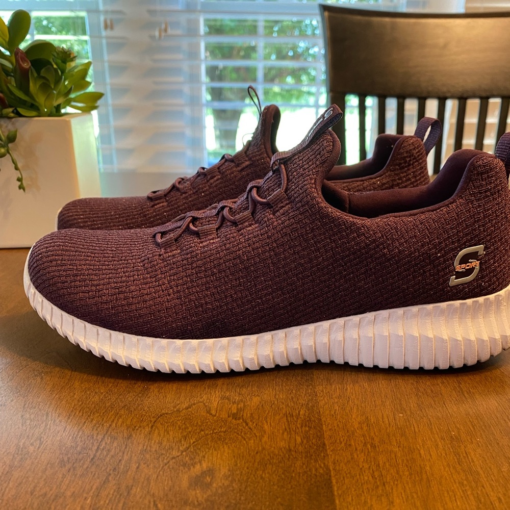 S Sport by Sketcher Memory Foam Sneaker - Plum